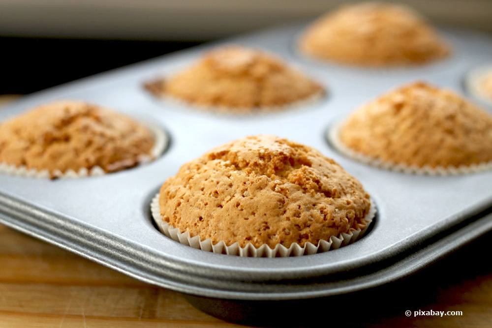 Muffins in der Muffinform