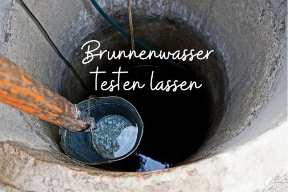 Brunnenwasser testen - Titel