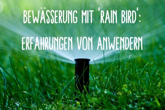Bewässerung Rain Bird - Titel