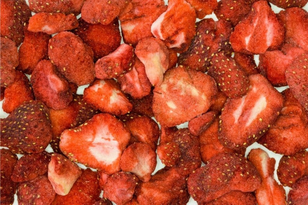 Bild: Getrocknete Erdbeeren