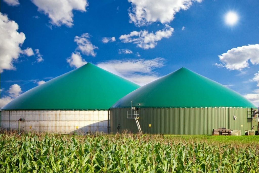 Pferdemist entsorgen - Biogasanlage