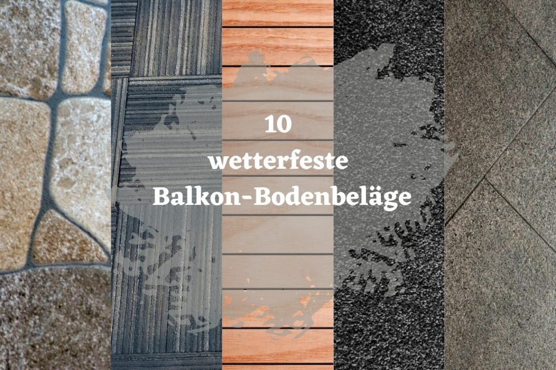 wetterfeste Balkon-Bodenbeläge - Titelbild