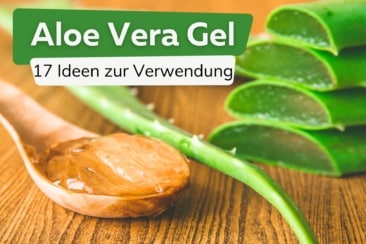Aloe Vera Gel - 17 Ideen zur Verwendung