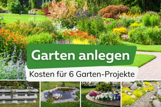 Garten anlegen: Kosten fürProjekte in der Gartengestaltung Titel