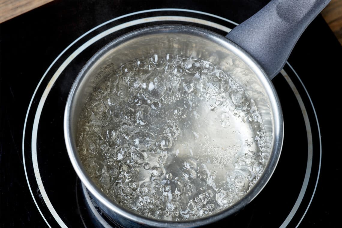 kochendes Wasser
